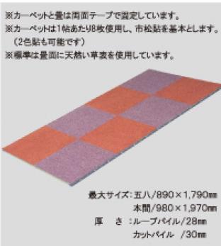 リバーシブル畳